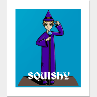 Squishy Wizard Posters and Art